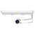 Water Cooler Pcyes Vision 360Mm White Ghost - Tela Lcd 2,1" - Vs360Wg - Imagem 5