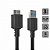 Cabo para Hd Externo Usb A 3.0 Macho para Micro Usb B 3.0 - 5 Metros - Puamcm3-3 - Imagem 1