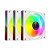 Cooler 120X120X25mm  Kit Fan F9-L650WHRGB C3Tech Gaming - Imagem 3