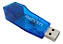 Adaptador USB para Rede RJ 45 Femea Ethernet Base-T 10/100 - Imagem 1