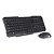 Kit Teclado e Mouse Sem Fio K-W10BK Preto C3Tech - Imagem 1