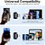 Microfone Sem Fio Boya Mini-12 Lapela Android/Ios Preto - Imagem 5