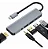 Hub USB-C - 5 X 1 - 1xUsb-A 2.0 - 1xUsb-A 3.0 - 1Usb-C, 1xPD  -  1 Hdmi 4k - TOMATE   MTV-615 - Imagem 4