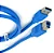 Cabo para Impressora USB 3.0 - AMxBM Azul - 2 Metros - Imagem 4