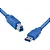 Cabo para Impressora USB 3.0 - AMxBM Azul - 2 Metros - Imagem 3