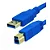 Cabo para Impressora USB 3.0 - AMxBM Azul - 2 Metros - Imagem 1