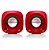 Caixa de Som Speaker 2.0 SP-303RD C3Tech - Imagem 3