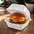 HAMBURGUEIRA DE ISOPOR PEQUENA N1 PACOTE COM 100 UNIDADES - Imagem 3