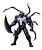 Action Figure Venom Marvel - Original ZD Toys - Imagem 1