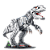 Blocos de Montar Indominus Rex 76Cm - Jurassic World - Imagem 1