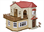 Casa Telhado Vermelho com Luzes Sótão Secreto - Sylvanian Families - Imagem 4
