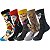 Kit 5 Pares de Meias Comics - Moda Geek - Imagem 2