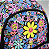 Mochila escolar Flowers Smiles Original Smiggle - Imagem 3