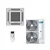 Ar-Condicionado Hisense Cassete 4 Vias Inverter 56000 Btus Frio R-32 220v Wi-Fi - AUW-60T2RNC / AUC-60TR2RNKAE - Imagem 1