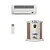 Ar Condicionado Cassete Inverter 1 Via Gree G- Línea 22000 Btus Frio R-32 220v - Imagem 1