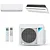 Ar-Condicionado Multi Split Inverter Daikin 18.000 BTUs (1x Evap HW 9.000 + 1x Evap Cassete 1 Via 12.000) Quente/Frio 220V - Imagem 1