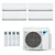 Ar-Condicionado Multi Split Inverter Daikin 28.000 (2x Evap HW 9.000 + 2x Evap HW 12.000) Quente/Frio 220V - Imagem 1
