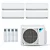 Ar-Condicionado Multi Split Inverter Daikin 28.000 BTUs (4x Evap HW 9.000) Quente/Frio 220V - Imagem 1