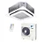 Ar Condicionado Inverter Daikin Sky Air Cassete 4 Vias 30000 Btus Quente e Frio 220v - Imagem 1
