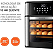 Mondial Air Fryer Forno Oven 12L 2000W Preto - Imagem 3