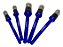 Kit 05 Pincéis Pincel Detalhamento Automotivo Interno Vonixx - Imagem 2