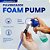 Pulverizador Mini Gerador De Espuma Foam Pump Vonixx 220ml - Imagem 3