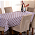 Toalha de Mesa Estampa Digital 1 Peça 2,00m x 1,40m 6 Lugares 100% Poliéster Tec - Imagem 4