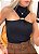 Blusa em Suplex Regata com Gola e Fivela Carla Ref. 1819 - Imagem 1