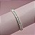 17- Pulseira Riviera Luxo Cristal 5mm - Prata - Imagem 2