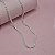 24- Chocker Riviera 3mm - Prata - Imagem 1