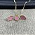 CONJUNTO GOTA CINTILIANTE ROSA - SEMIJOIA - Imagem 4