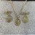 CONJUNTO OVAL NO DOURADO - SEMIJOIA - Imagem 5