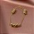 PULSEIRA ELOS BOLAS DOURADA - SEMIJOIA - Imagem 5