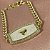 PULSEIRA ELOS COM CHAPA CORAÇÃO ZIRONIA NO DOURADO - SEMIJOIA - Imagem 1