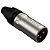 Conector Xlr Macho Wc 1013 Ml Bk Ni 3p Cabo Wireconex 05 Unidades [F108] - Imagem 2