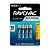 Pilha Alcalina Aaa6 Rayovac Cartela Com 06 Unidades [F108] - Imagem 1