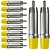 Plug Rca Macho Nickel Plt Wc 1212 Ml Yl Ni Amarelo Wireconex 10 Unidades [F108] - Imagem 1