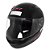 Capacete Sky Nimbus Preto Fosco C/ Adesivo Vermelho 58 [F083] - Imagem 1
