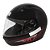 Capacete Sky Nimbus Preto Fosco C/ Adesivo Vermelho 58 [F083] - Imagem 2