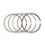 Anel P/ Pistao Kmp Biz/pop 110 Inj. 16/24  Std [F016] - Imagem 1