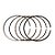 Anel P/ Pistao  Kmp Dyamond Cg 150 - Fazer 150 0.50 [F016] - Imagem 1