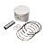Pistao Kit C/anel Rik Premium Cbx Xr 250 0.25 [F016] - Imagem 1