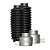 Sanfona Bengala Circuit 13 Dentes Cg 150 09/14 Preto [F016] - Imagem 1
