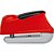 Trava De Disco C/ Alarme Abus Trigger Alarm 350 Vermelho [F016] - Imagem 1