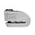 Trava De Disco C/ Alarme Abus Granit Detecto 8008 Prata 2.0 [F016] - Imagem 3