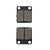Pastilha De Freio (d) Gp7 Cbx 200 Cg 150 125 [F016] - Imagem 1