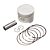 Pistao Kit C/anel Kmp Ybr/xtz 125  Std [F016] - Imagem 1