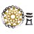 Disco C/ Pastilha De Freio Dianteiro Gp7 Cg 150 09/15 320mm [F016] - Imagem 1