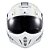Capacete Texx Esc Stratos  180 Scratched Branco Verd 56 [F016] - Imagem 2