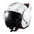 Capacete Texx Esc Stratos  180 Scratched Branco Verd 58 [F016] - Imagem 4
